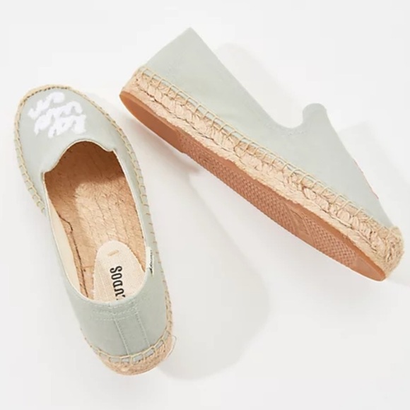 Soludos | NEW without Box La Vie en Rose Chambray Espadrilles Size 6 - Picture 3 of 14